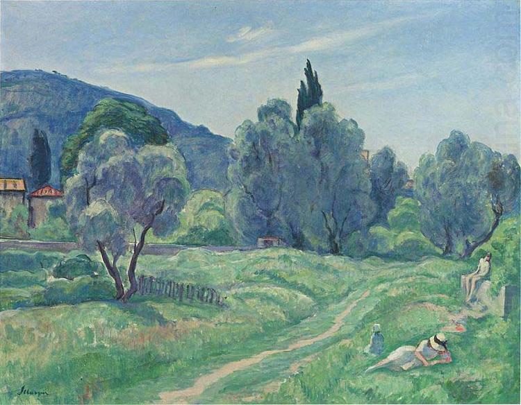 Olive Trees in Afternoon at Cannes, Henri Lebasque Prints